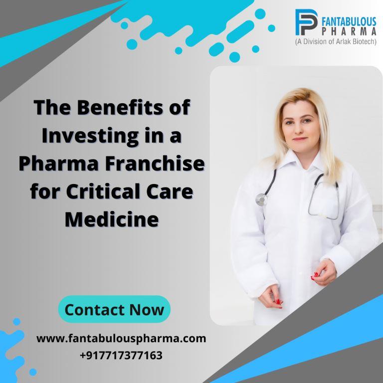 citriclabs | The Benefits of Investing in a Pharma Franchise for Critical Care Medicine
