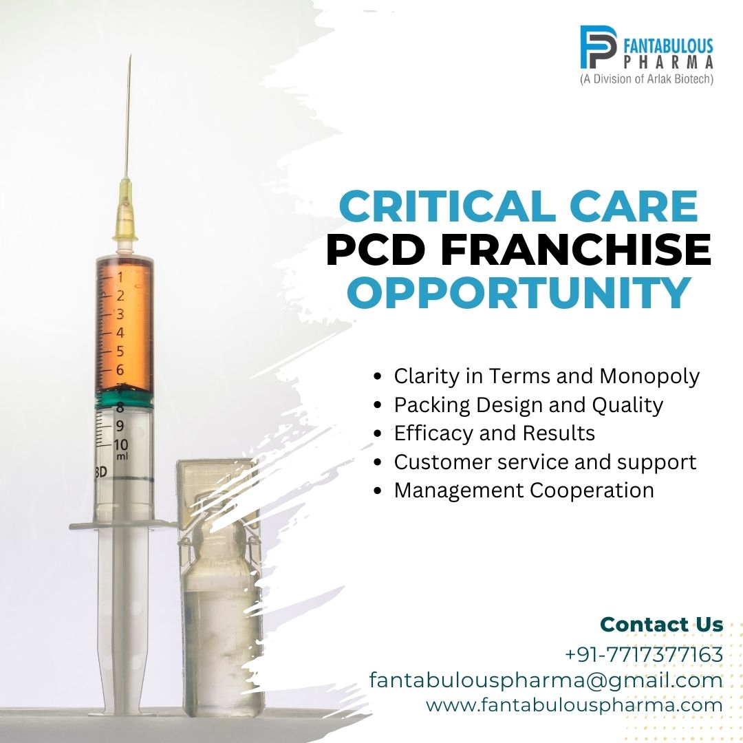 citriclabs | How is the Critical Care PCD Pharma Franchise beneficial for healthcare?