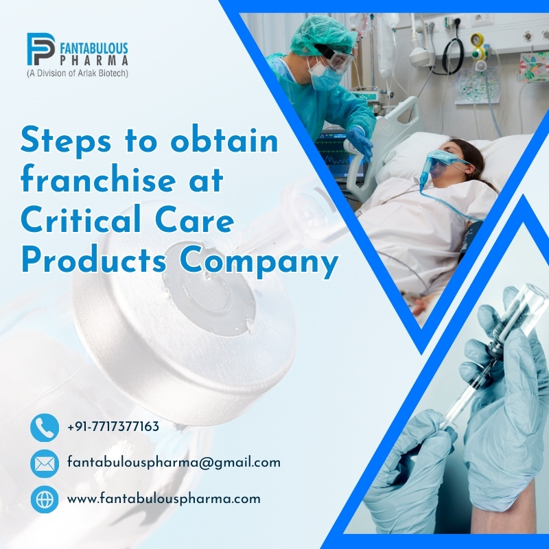 janusbiotech|Steps to obtain franchise at Critical Care Products Company 
