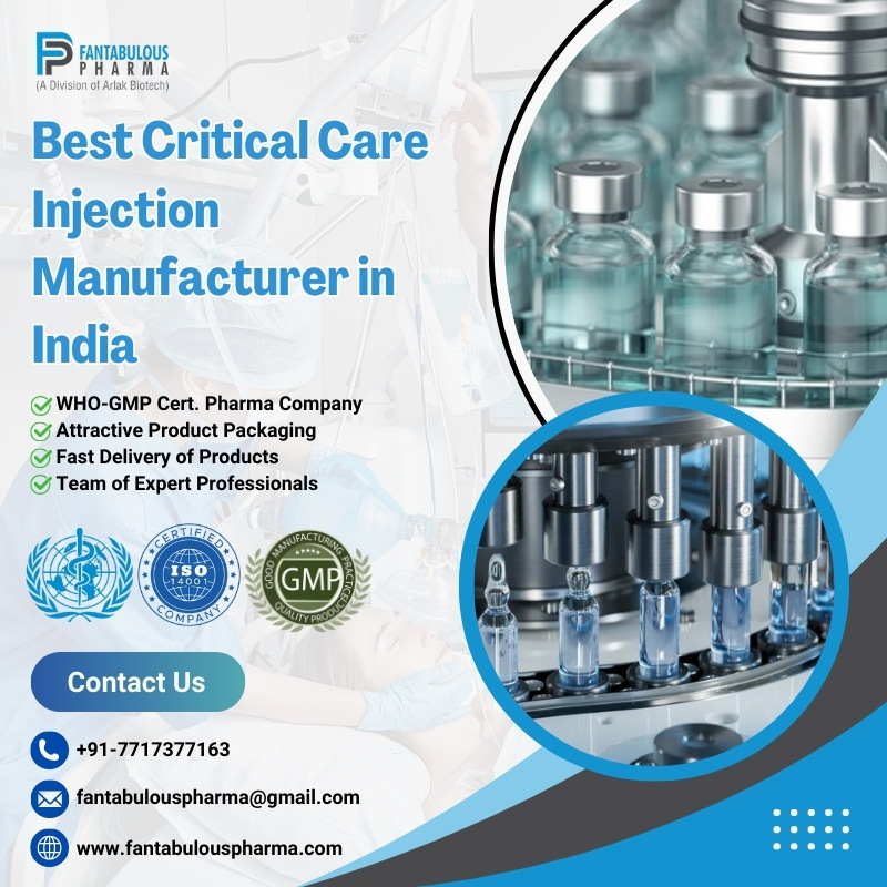 janusbiotech|Critical Care Injection Manufacturer in India 