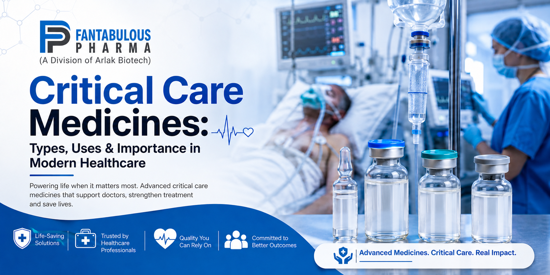 janusbiotech|Critical Care Medicines: Types, Uses & Importance in Modern Healthcare 