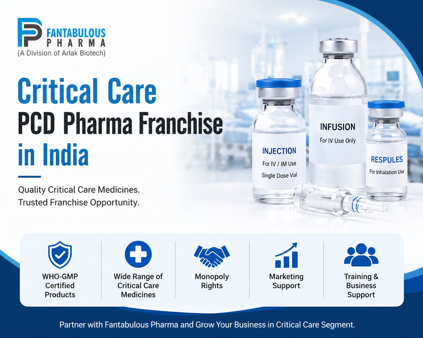 janusbiotech|Fantabulous Pharma – Top Critical Care PCD Franchise Company in India 